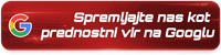 Nastavite nas za vir na Googlu...