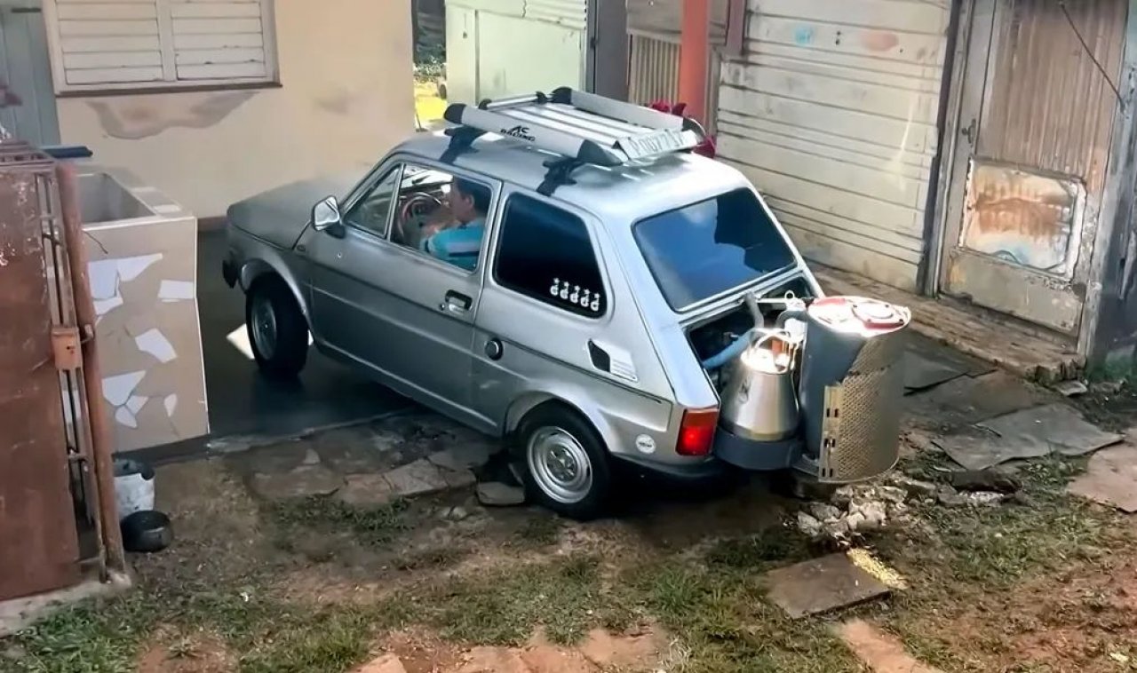 Na Kubi ni goriva? Genialna rešitev v predelani Bolhi