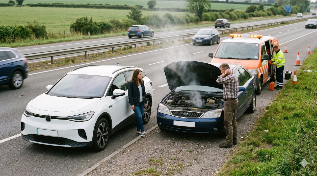 Električni avtomobili redkeje obstanejo na cesti