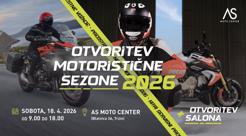 Motoristična sezona se začenja v velikem slogu